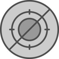 No hunt Vector Icon Design