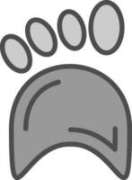 Paw Vector Icon Design