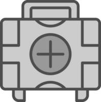 First aid kit Vector Icon Design