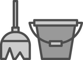 diseño de icono de vector de limpieza