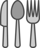 Cutlery Vector Icon Design