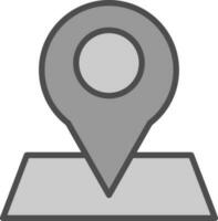 Map pointer Vector Icon Design