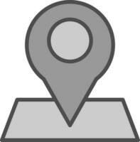 Map pointer Vector Icon Design