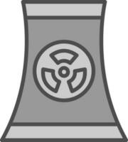 Nuclear Vector Icon Design