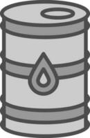 Dippel oil Vector Icon Design