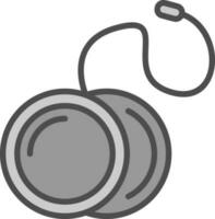 Yoyo Vector Icon Design