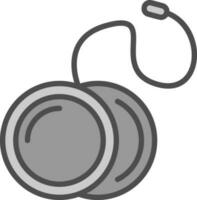 Yoyo Vector Icon Design