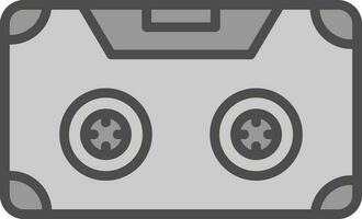 Cassette Vector Icon Design