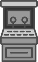 Arcade machine Vector Icon Design