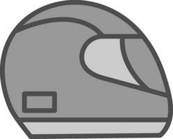 diseño de icono de vector de casco