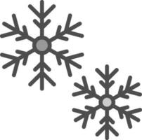 Snow Vector Icon Design