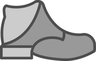 Ski boot Vector Icon Design