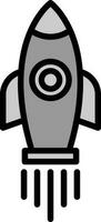 Rocket Vector Icon Design