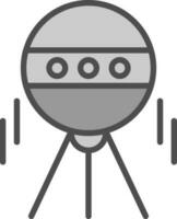 Sputnik Vector Icon Design