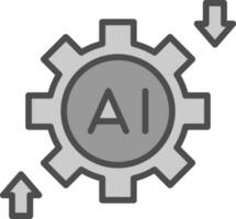 Processing Vector Icon Design