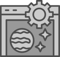 diseño de icono de vector de desarrollo