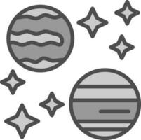 Space Vector Icon Design