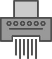 Shredder Vector Icon Design