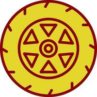 Wheels Vector Icon Design