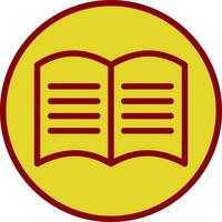 Manual book Vector Icon Design