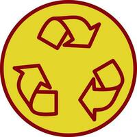 Recycle Vector Icon Design