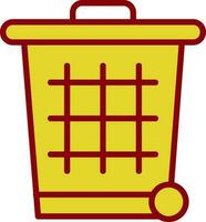 Trash can Vector Icon Design