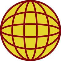 World globe Vector Icon Design