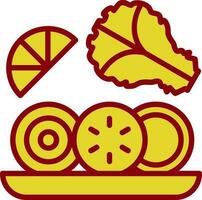 Salad Vector Icon Design