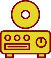 CD player Vector Icon Design