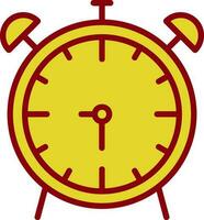 diseño de icono de vector de reloj de alarma