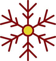 Snowflake Vector Icon Design