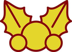 Mistletoe Vector Icon Design