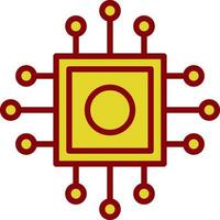 Cpu Vector Icon Design