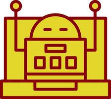 Robot Vector Icon Design