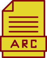 Arc Vector Icon Design