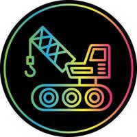 Crane Vector Icon Design