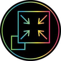 Resizing Vector Icon Design