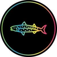 Mackerel Vector Icon Design