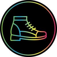 diseño de icono de vector de botas