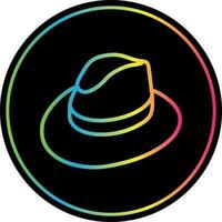 diseño de icono de vector de sombrero