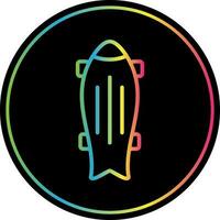 Skateboard Vector Icon Design