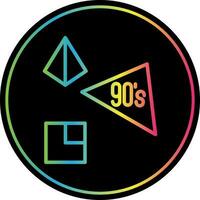 90s Vector Icon Design