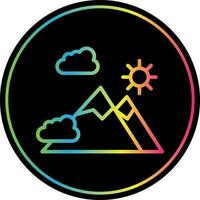 Avalanche Vector Icon Design
