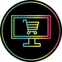 diseño de icono de vector de compras