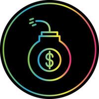 Debt Vector Icon Design