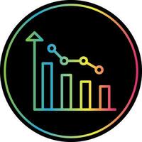 Graph Vector Icon Design