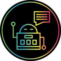Chatbot Vector Icon Design