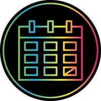 diseño de icono de vector de calendario