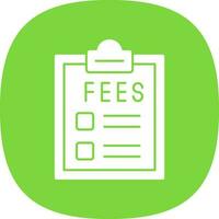 Fees Vector Icon Design
