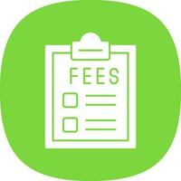 Fees Vector Icon Design